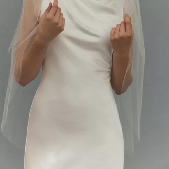Anthro BHLDN Lilly Fingertip Veil - Picture 4 of 7